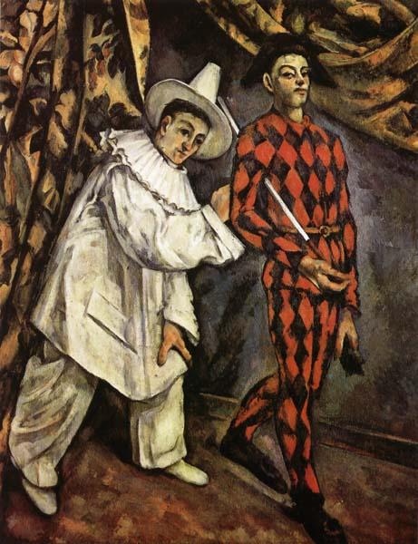 Paul Cezanne Mardi Gras oil painting image